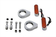 (image for) Turn Signal Kit Front with 39mm Fork Clamps