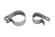 (image for) Front Exhaust Chrome Clamp Set
