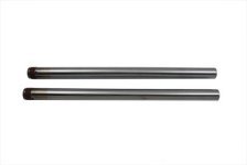 (image for) Hard Chrome 39mm Fork Tube Set 25" Total Length