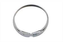 (image for) 7" Headlamp Chrome Outer Rim