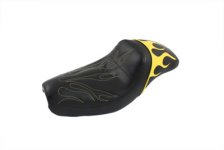 (image for) Gunfighter Seat Yellow Flame Style