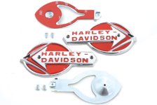 (image for) Gas Tank Emblems with Red Lettering