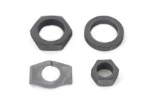 (image for) Parkerized Rear Axle Nut and Lock Kit