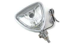 (image for) 5" Triangle Headlamp Chrome