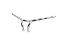 (image for) 9" Curve Riser Bar Handlebar with Indents