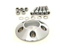 Chrome Rear Hubcap Baby Moon (image for) Chrome Rear Hubcap Baby Moon