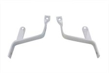 (image for) Bullet Style Tail Lamp Bracket Set Chrome