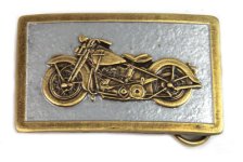 (image for) 1948 Panhead Pewter Belt Buckle