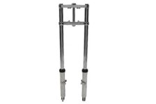 (image for) Fork Assembly with Polished Sliders 8" Over Stock