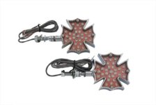 (image for) Fireman Cross Turn Signal Set Short Stud Type