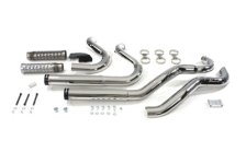 (image for) 2 Into 2 Exhaust System Flash Cut Style