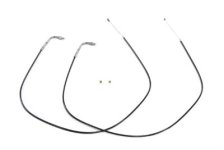 42.92" Black Throttle and Idle Cable Set (image for) 42.92" Black Throttle and Idle Cable Set