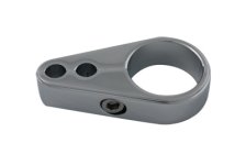 (image for) Dual Throttle Cable Clamp Chrome