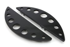 (image for) Driver Black Half Moon Footboard Set With Holes