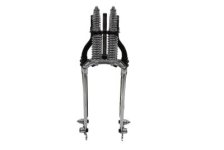 (image for) 28" Spring Fork Assembly Chrome/Black