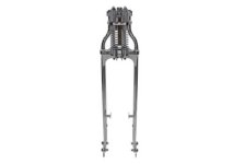 (image for) 39" Chopper Spring Fork Assembly Kit Chrome with Shocks