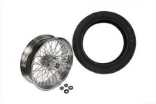 (image for) 18" X 5.5" Tire Kit Chrome Finish