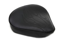 (image for) Black Solo Seat with Flame Stitch Large