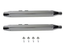 (image for) Muffler Set With Chrome Long Tapered End Tips