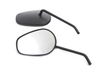 (image for) Sidewinder Mirror Set with Round Stems, Black