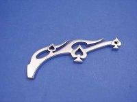 (image for) 3 Spade Billet Mirror Stem