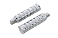 (image for) Chrome Micro Grooved Footpeg Set