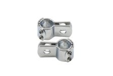 (image for) Footpeg Mount Clamp Set Chrome