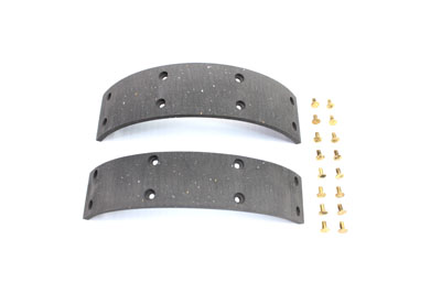 Rear Brake Shoe Lining with Rivets