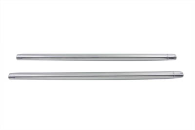 Chrome 35mm Fork Tube Set 25-1/4" Total Length