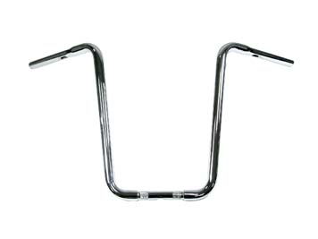 19" Narrow Body Ape Hanger Handlebar with Indents