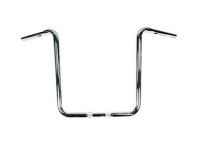 17" Wide Body Ape Hanger Handlebar with Indents