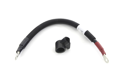 Battery Cable 13" Black Positive