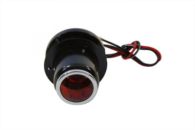 Black 1-1/2" Round Tail Lamp