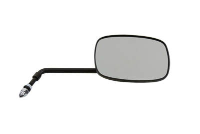 Replica Swivel Mirror with Long Stem, Black