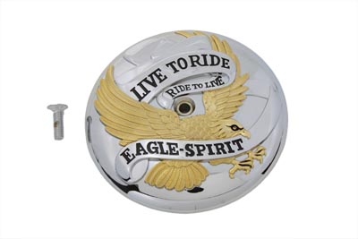 Eagle Spirit Air Cleaner Insert Gold Inlay