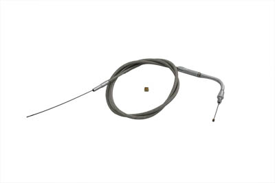 37" Braided Stainless Steel Throttle Cable