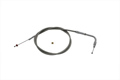 Braided Stainless Steel Throttle Cable with 42.50" Casing