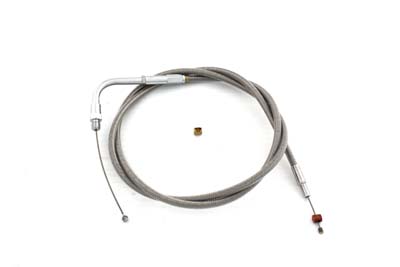 43.25" Braided Stainless Steel Throttle Cable
