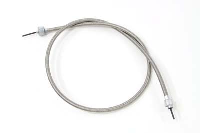 38.5" Braided Stainless Steel Speedometer Cable