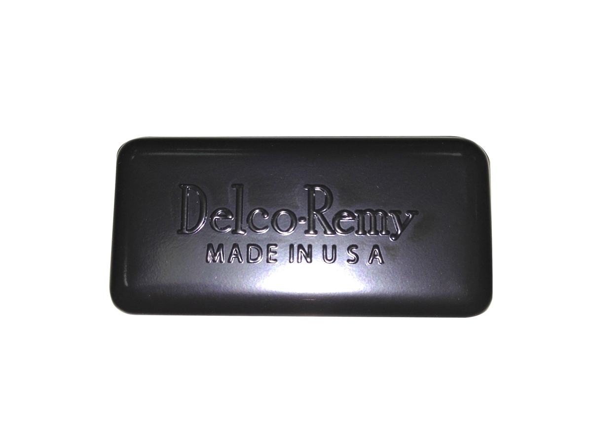Black Replica Delco Remy Style Relay Cover
