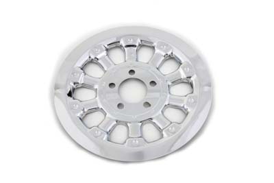 Chrome 70 Tooth Outer Pulley Cover