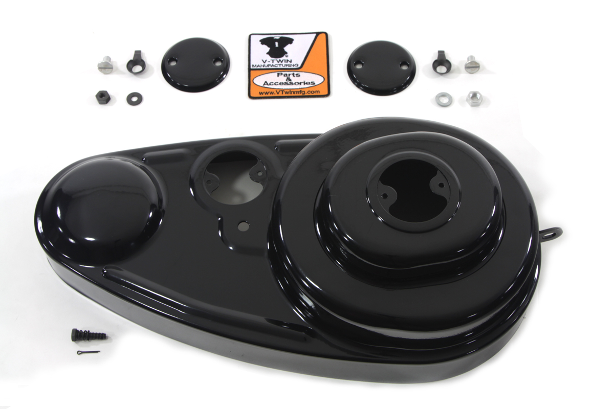 Black 45" Outer Primary Cover Kit