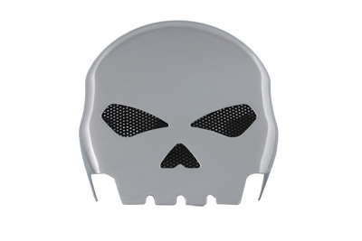 Skull Horn Cover Chrome