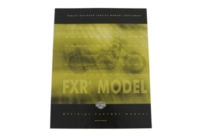 Factory Service Manual for 2000 FXR (Stock 4)