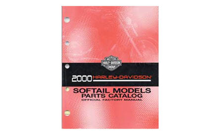 Factory Spare Parts Book for 2000 Softail