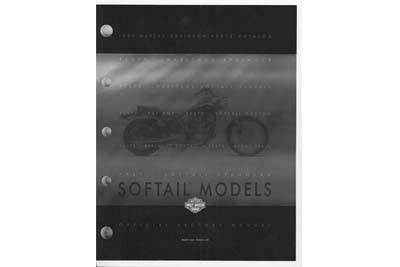 Factory Spare Parts Book for 1999 FXST-FLST - Click Image to Close