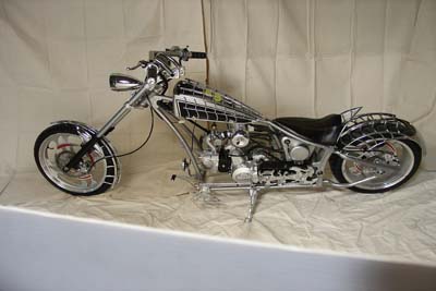 Spider Bike Mini-Chopper 110cc Black