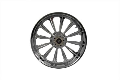 18" Rear Forged Alloy Wheel, Starburst Style