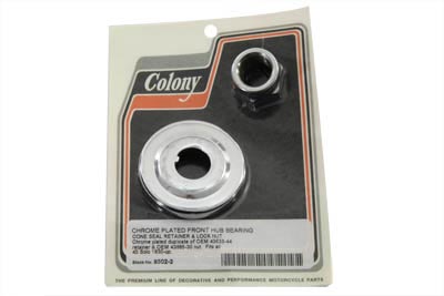 Front Cone Nut Kit Chrome